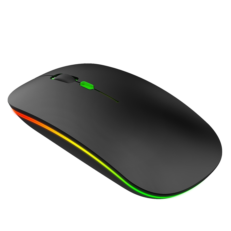 

M40 Ultra-Thin Wireless Mouse 2.4G Rechargeable Wireless Silent Mouse Ergonomic Design 1600 DPI for Office Work