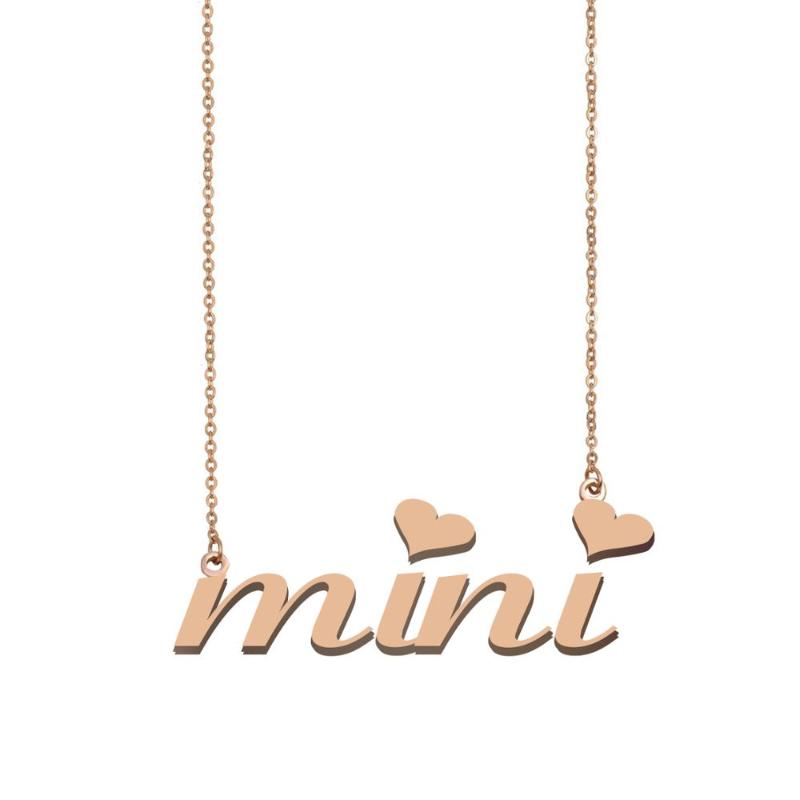 

mini Name Necklace , Custom Name Necklace for Women Girls Best Friends Birthday Wedding Christmas Mother Days Gift