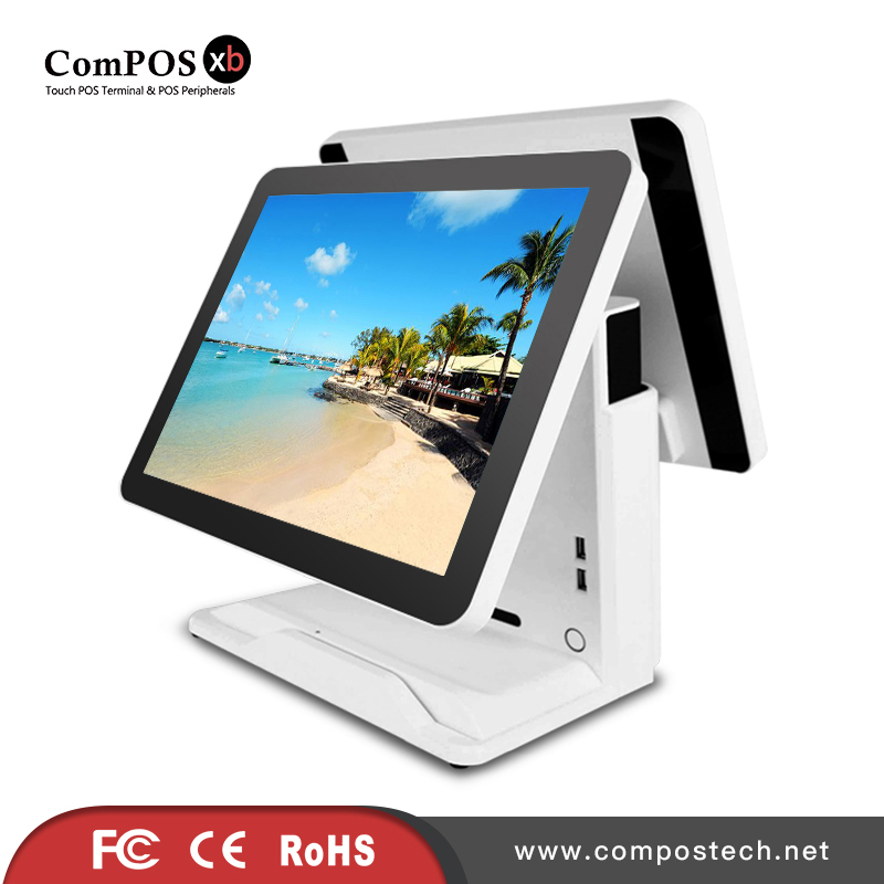 

EPOS All in one Desktop cash register Dual Screen Point of sale touch Systems For Retail Store