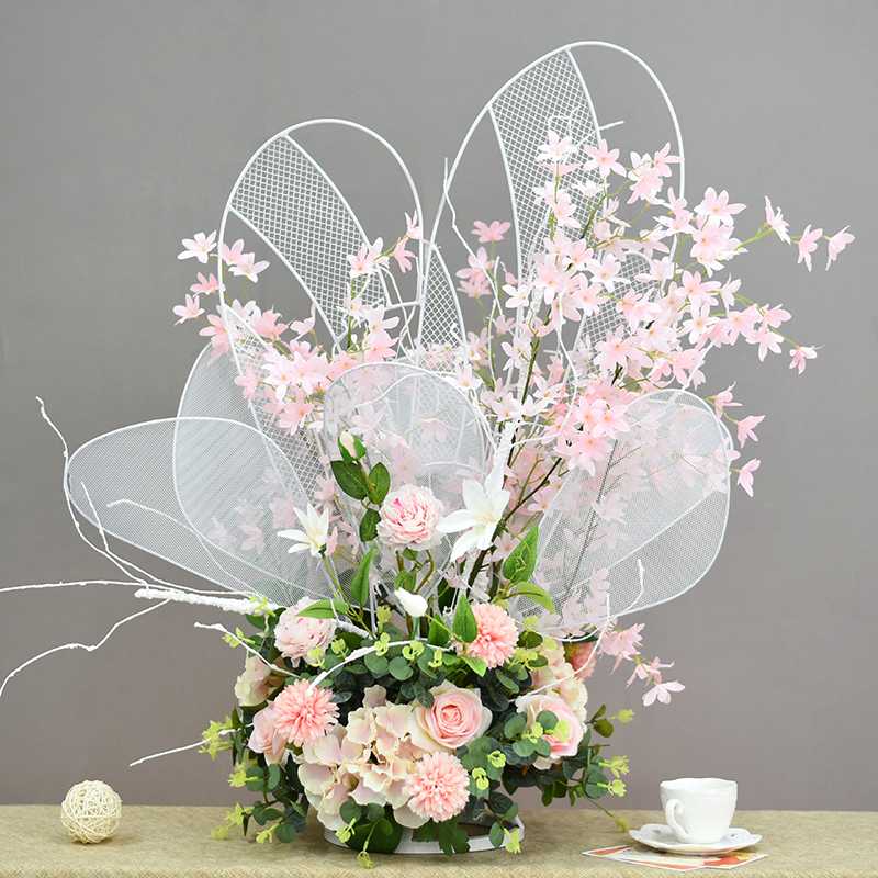 

Artificial silk fake Butterfly love flowers centerpieces for wedding party table decorative flower decoration photography props, 17
