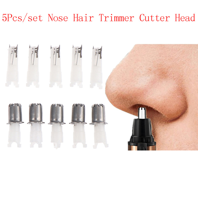 

5PCS 3-in-1 Razor Nose Trimmer Heads Nose Hair Cutter Trimmer Replacement Head