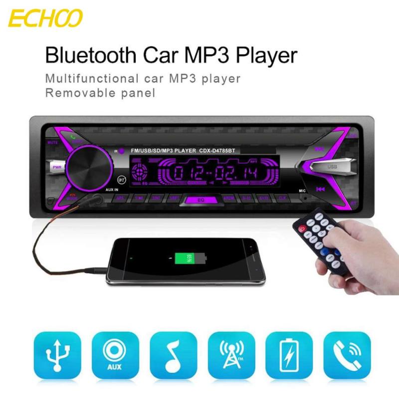 

Car MP3 Player 1Din Car Radio Multimedia Player Bluetooth FM Radio Auto MP3 AUX USB SD Remote Control High Power