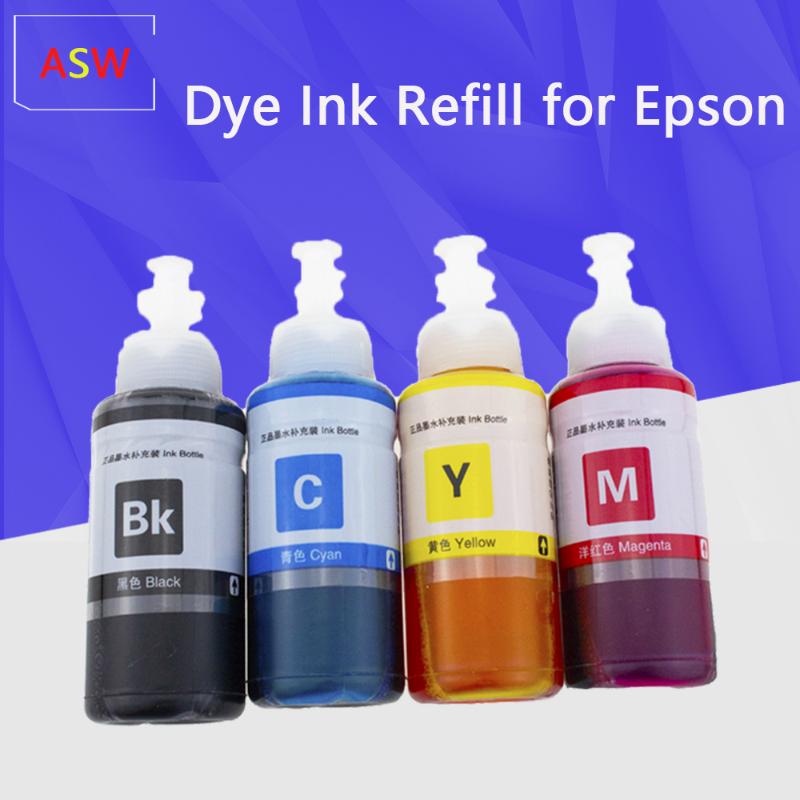 

70ML Universal Dye Ink For L800 L801 L810 L1300 L1800 Printer T6731-T6736 Refill Dye Ink Kit For Printer