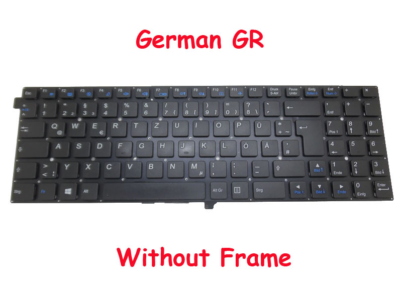 

GR LA US Keyboard For CLEVO W550AU W550EL W550EU1 W550SU1 W551EU1 W551SU2 W555AUQ W555EUQ W555SUW W555SUY Korea Italy LA TR UK