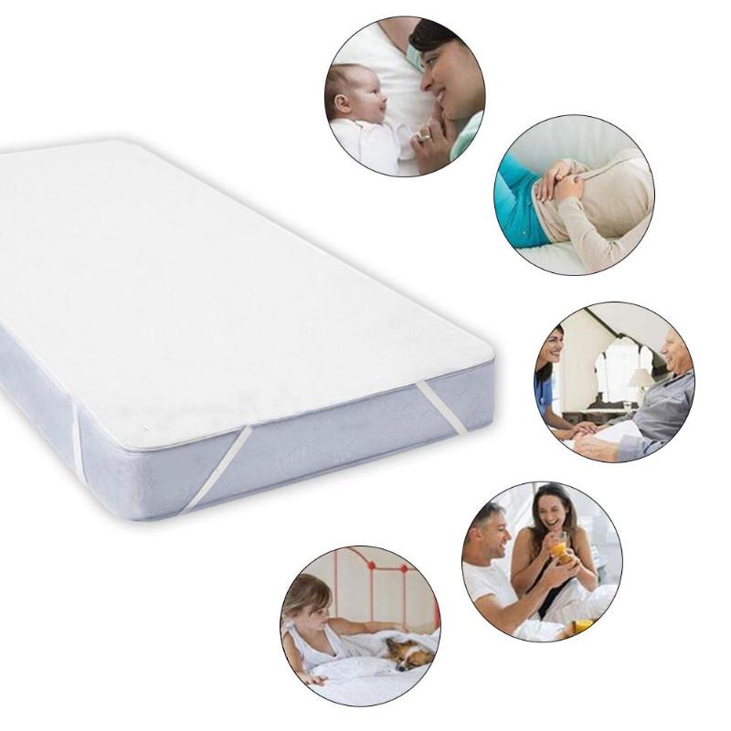 

Four-Corner Tendon Terry Cloth Waterproof Bed Cover Waterproof Mattress Protector New