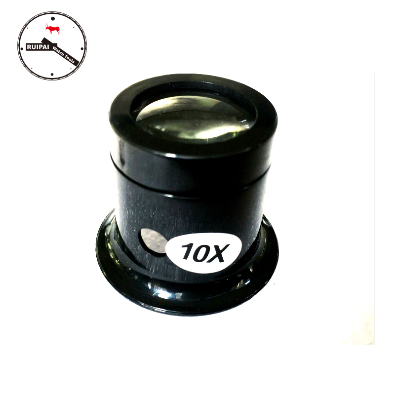 

10X Magnifiers Loupes Magnifying Glass Monocular for Watches glasses repairing
