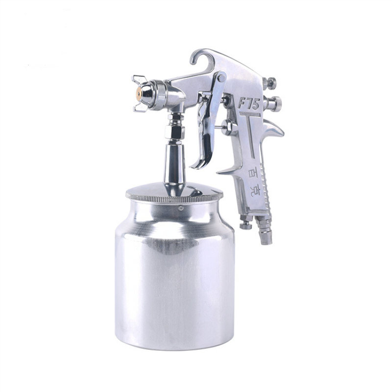 

Pneumatic spray gun, F75 upper and lower pot paint spray gun