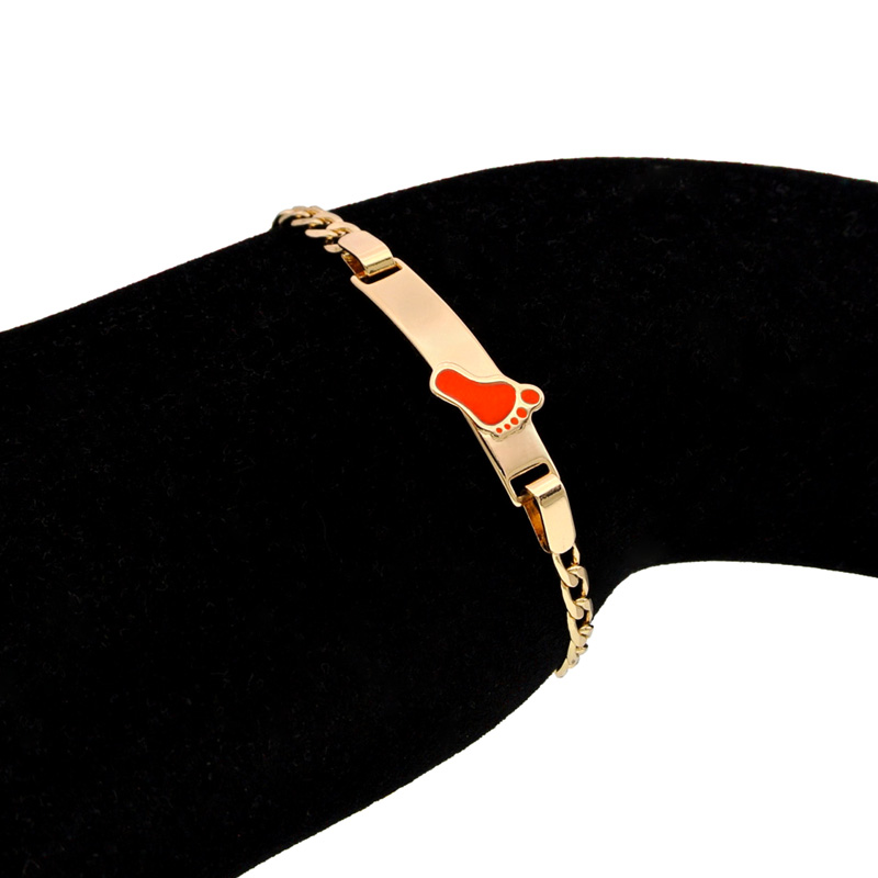 

0-12 Years Kids Bracelets Baby Boy Girl Jewelry Adjustable Christening Gold Bangles For Children Birthday Gifts Teen B1030