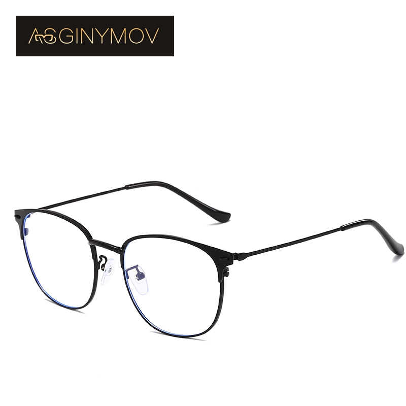 

AS GINYMOV Anti-Blue Light Optical Glasses Men Women Computer Spectacle Frame Myopia Optical Transparent Lens Eyewear for Wen