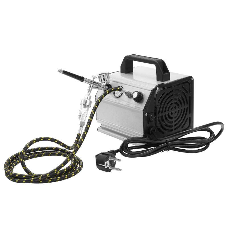 

Portable Spray Gun Spray Pump Pen Air Compressor Set for Art Painting Tattoo Craft Cake Model Beautiful Airbrush Kits