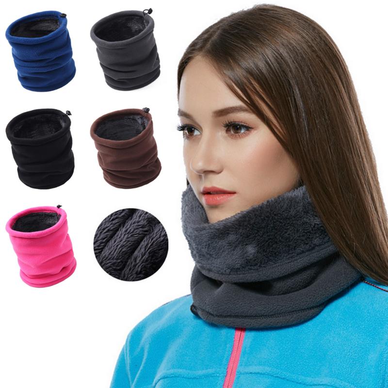 

3in1 Winter Thicken Warm Fleece Neck Warmer Women Snood Scarves Men Bufanda Unisex Ski Bicycle Scarf Women Cachecol Feminino F2