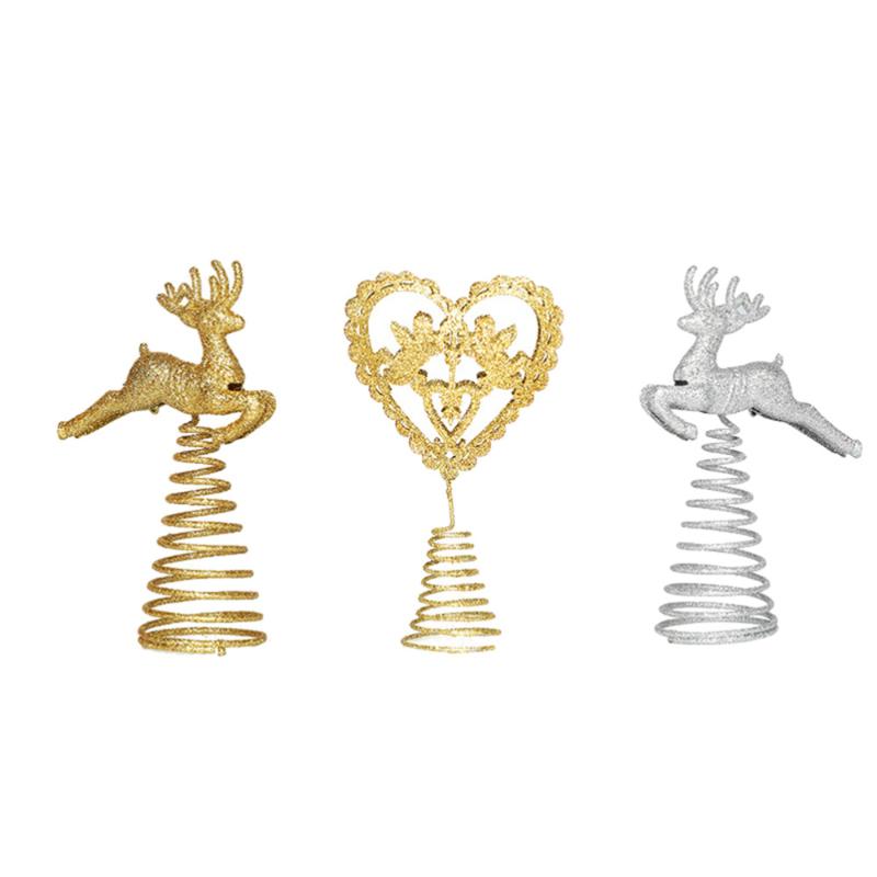 

3pcs Christmas Tree Star Beautiful Cute Topper for Tree Party