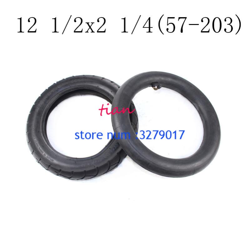 

Hot Sale Good Reputation 12 1/2 X 2 1/4 ( 57-203 ) Inner Tire and Outer Tyre Fit for Many Gas Electric Scooters and E-Bike