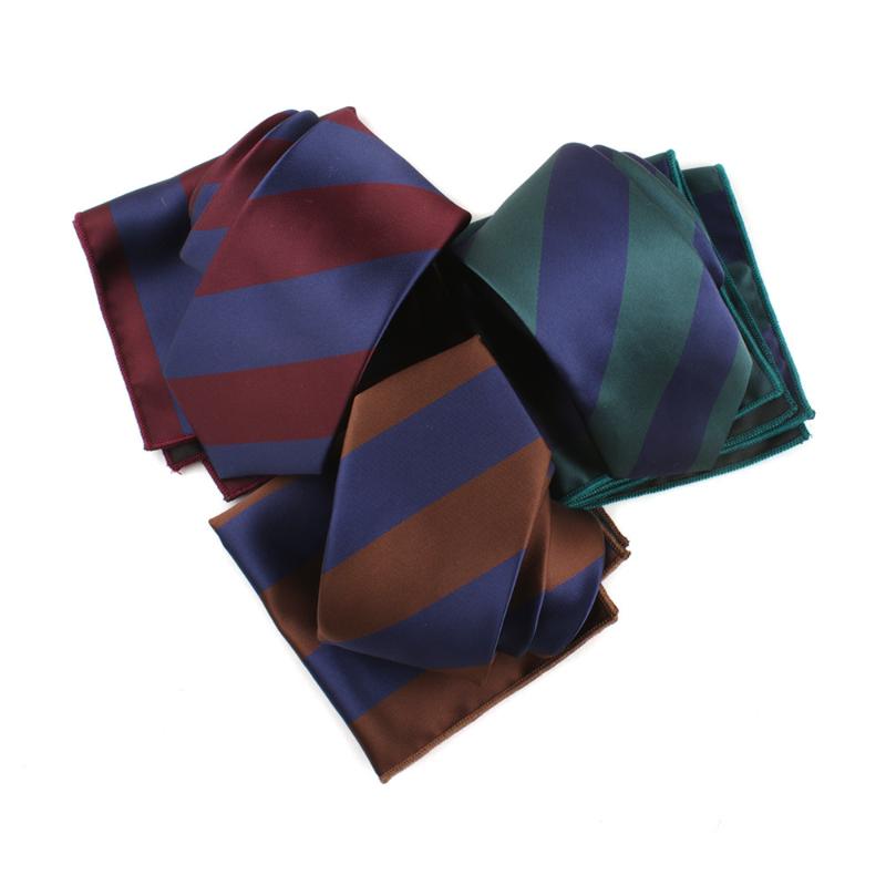 

Business Casual Tie Pocket Towel Suit Men's Shirt Accessories Gifts Classic Trendy Wide Stripes Occupation Suit Necktie