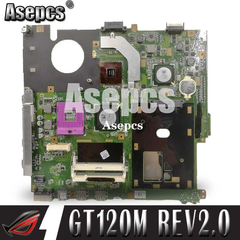 

Asepcs F50SV GT120M mainboard REV2.0 For Asus F50SV F50SL Laptop motherboard 60-NUDMB1100-A01 Tested Working