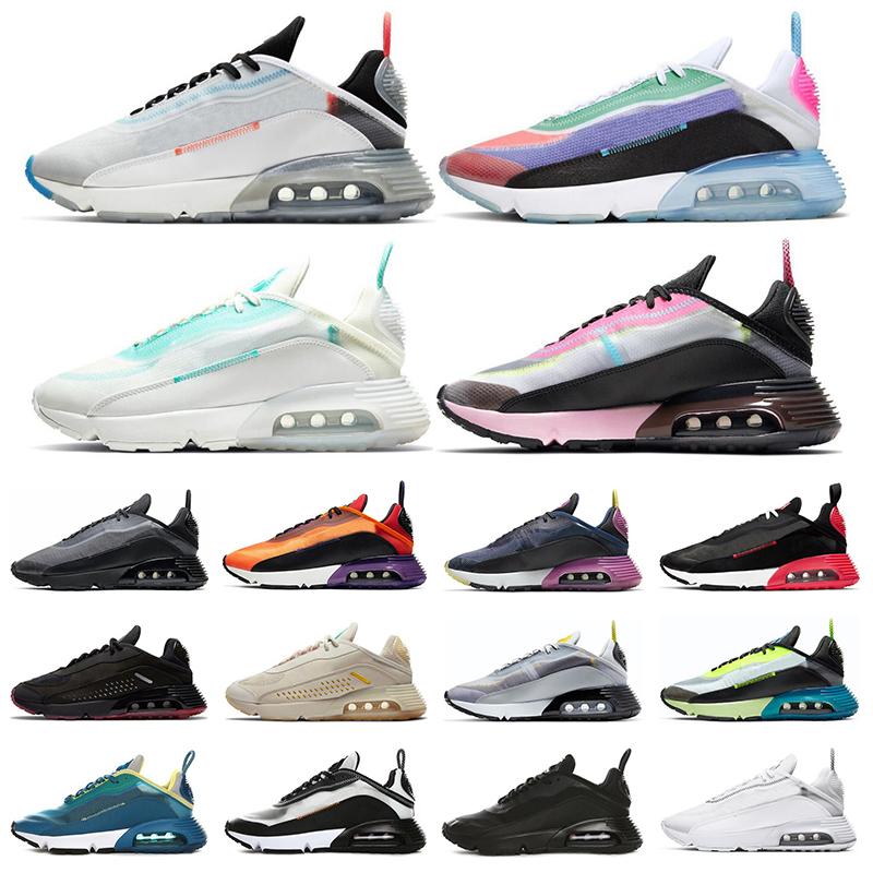 

New 2090 Men Women Running Shoes Be True Pure Platinum Aurora Green Pink Mens Trainers Chaussures sports sneakers size 36-45, Shoeslace