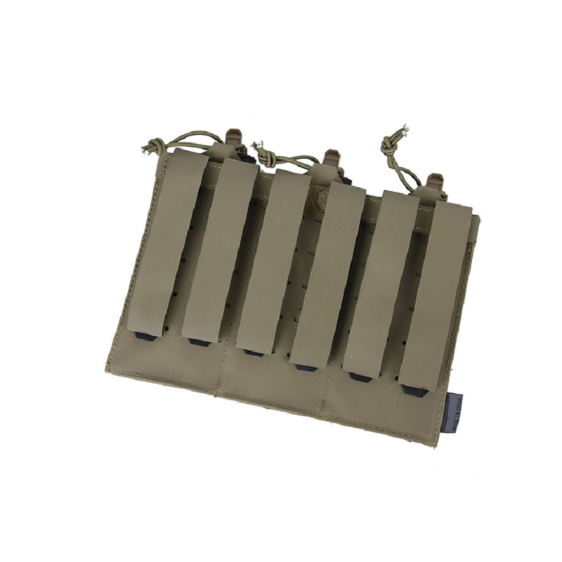 

Tmc3319-de new tactical vest front plate attached bag M4 triple bag, Mc