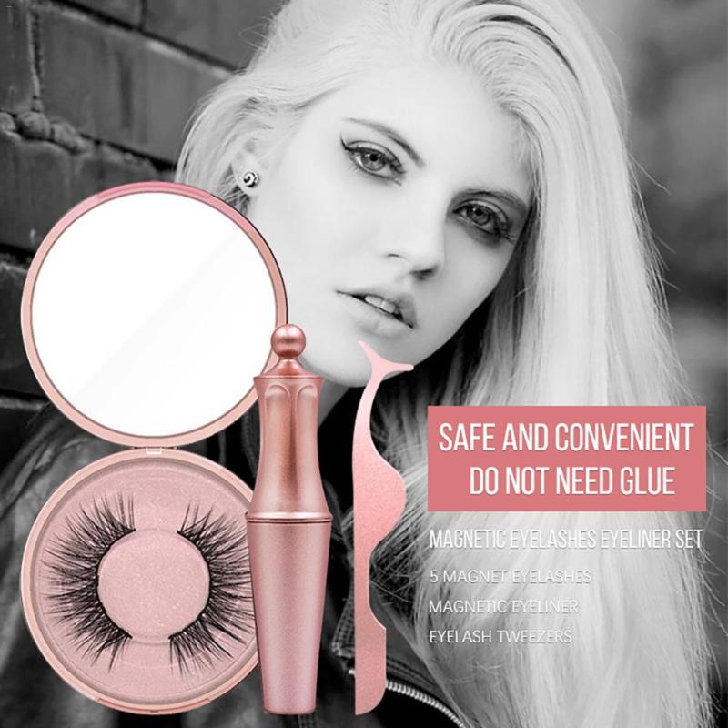 

2020 New Magnetic Eyeliner Kit For Dropshipping Eyelashes Waterproof Long Lasting Eyeliner Custom Packaging For Dropshipping