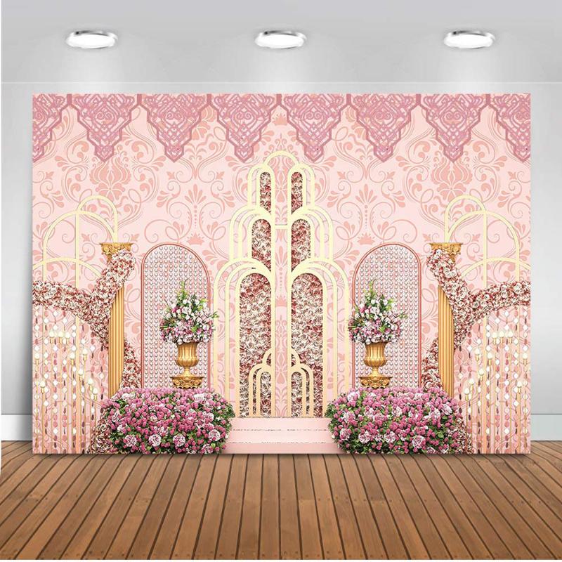 

Beauty Castle Backdrop for Photography Garden Park Party Decoration Supplies for Photographic Studio Background Photo Shoot