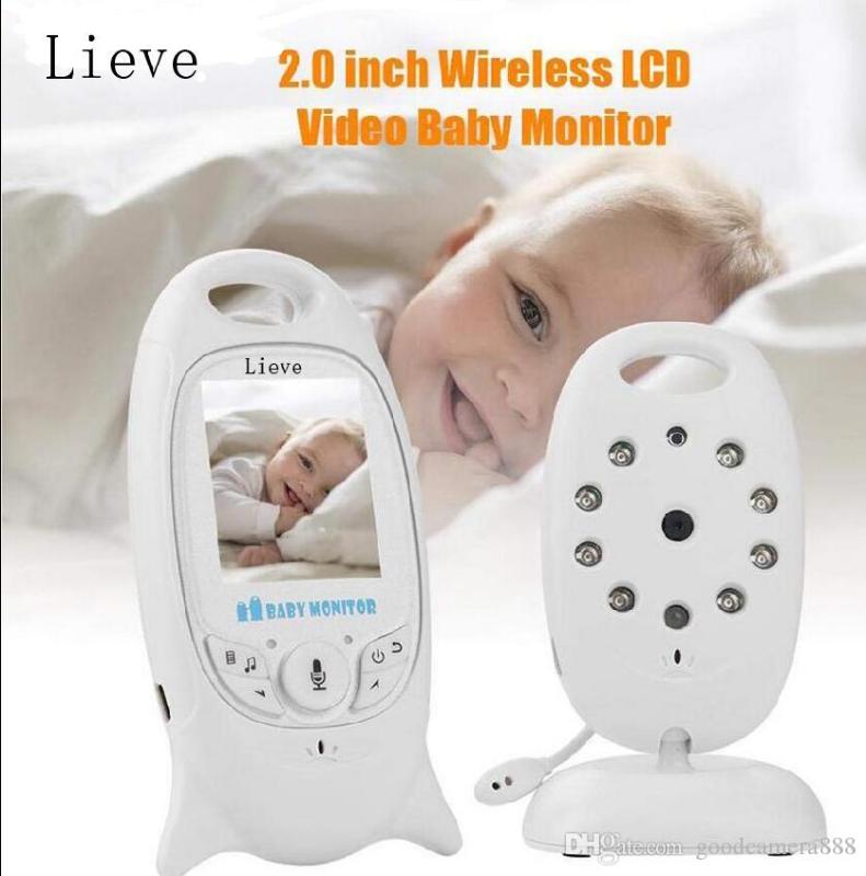 

VB601 wireless video baby monitor color security camera 2 way night vision infrared LED temperature monitoring and 8 lullaby