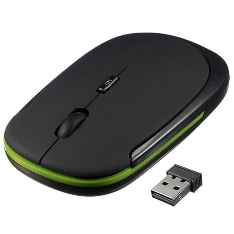 

Slim 2.4GHz Wireless Mouse for Laptop PC 1600DPI 10m Operating Distance for laptop PC Optical Wireless Computer Mouse