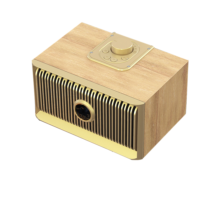 

V5 Wooden Retro Wireless Bluetooth Speaker Home Gift Desktop Audio 32GB hot sale Bluetooth Audio