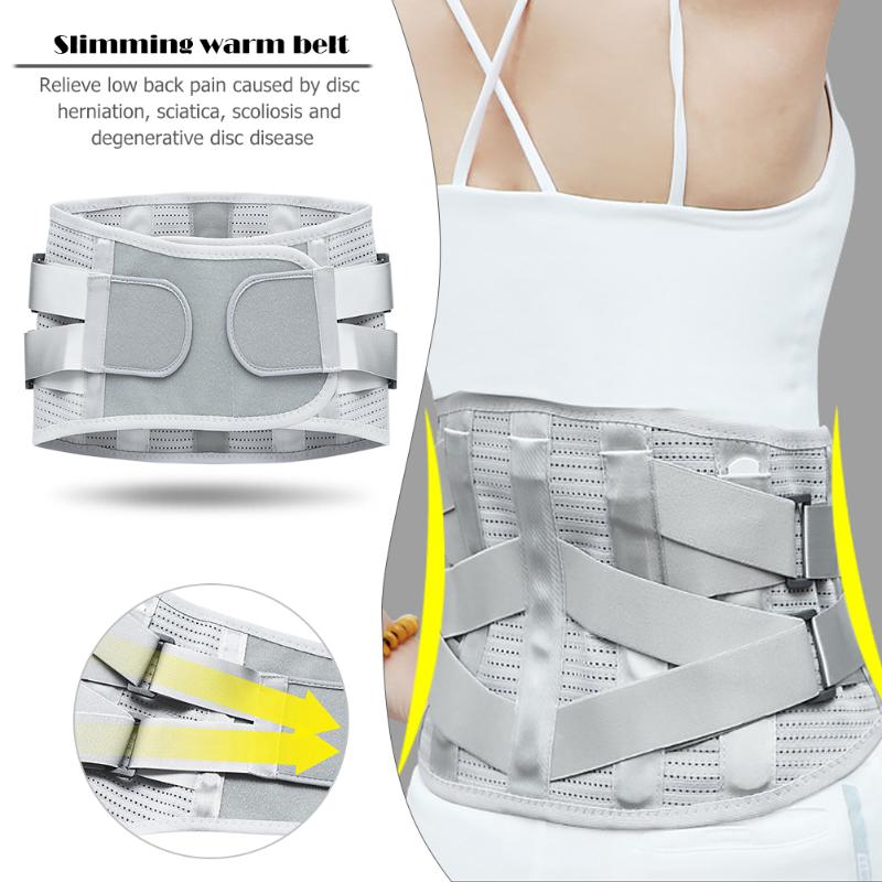 

Workout Body Shaper Tank Top Waist Support Belt Lumbar Back Belt Fitness Gym Waist Trainer Slimming Shapewear Vest, As pic
