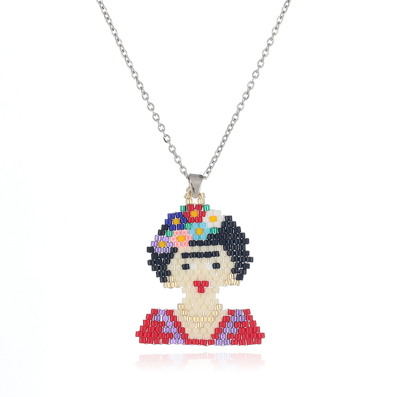 

Trendy bohemian handmade necklace women jewelry gift