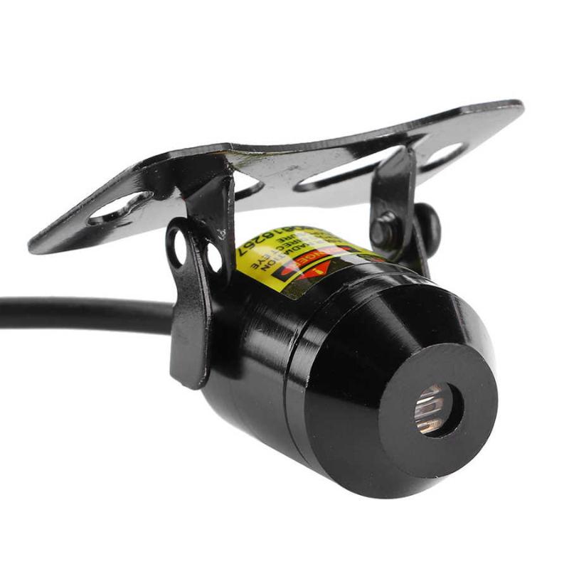 

8V 36V Laser Rear Fog Light Anti Collision Brake Tail Warning Lamp Indicator for Car Motorcycle accessories, As pic