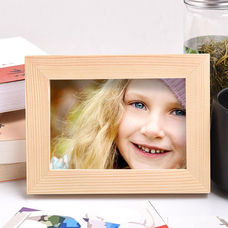 

Wooden Art Frame Beautiful Wall Decoration Furniture Home Furnishing Furnishings Wooden Frame Blank Practical DIY