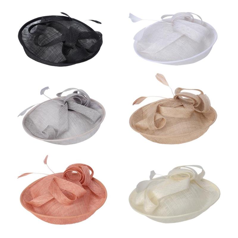 

Elegant Bridal Wedding Hat Cap Women Party Accessories Decor