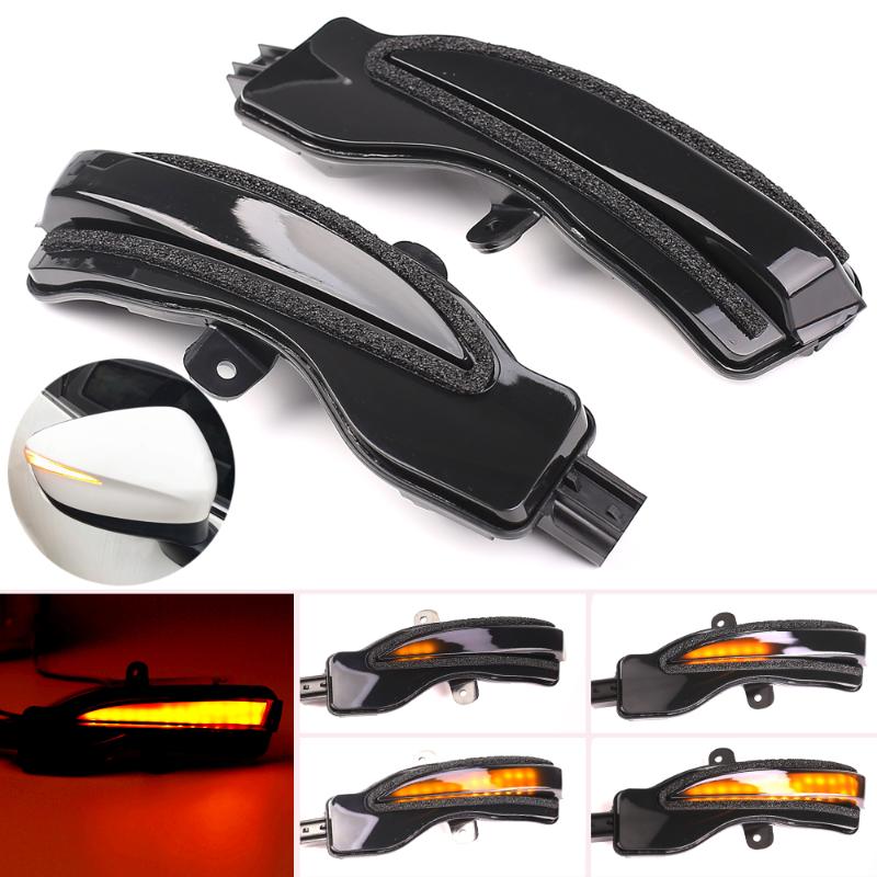 

2pcs Dynamic Turn Signal Rearview Mirror Indicator Blinker Light For CX-3 CX3 2020-2020 CX-4 CX-5 CX5 2020 2020.5, As pic