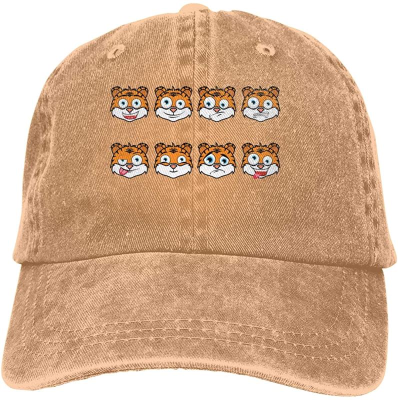 

Felidae Unisex Soft Casquette Cap Vintage Adjustable Baseball Caps, Black