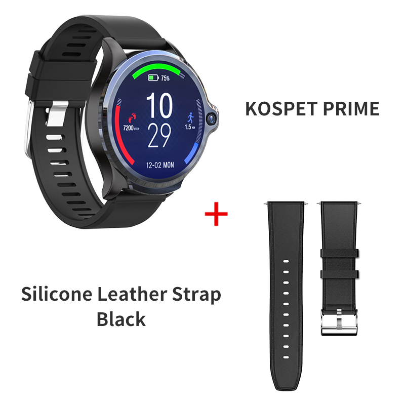 

Prime 3GB 32GB Smart Watch Men 1260mAh Dual Camera Heart Rate Face ID 1.6" Bluetooth 4G Android Smartwatch Phone GPS