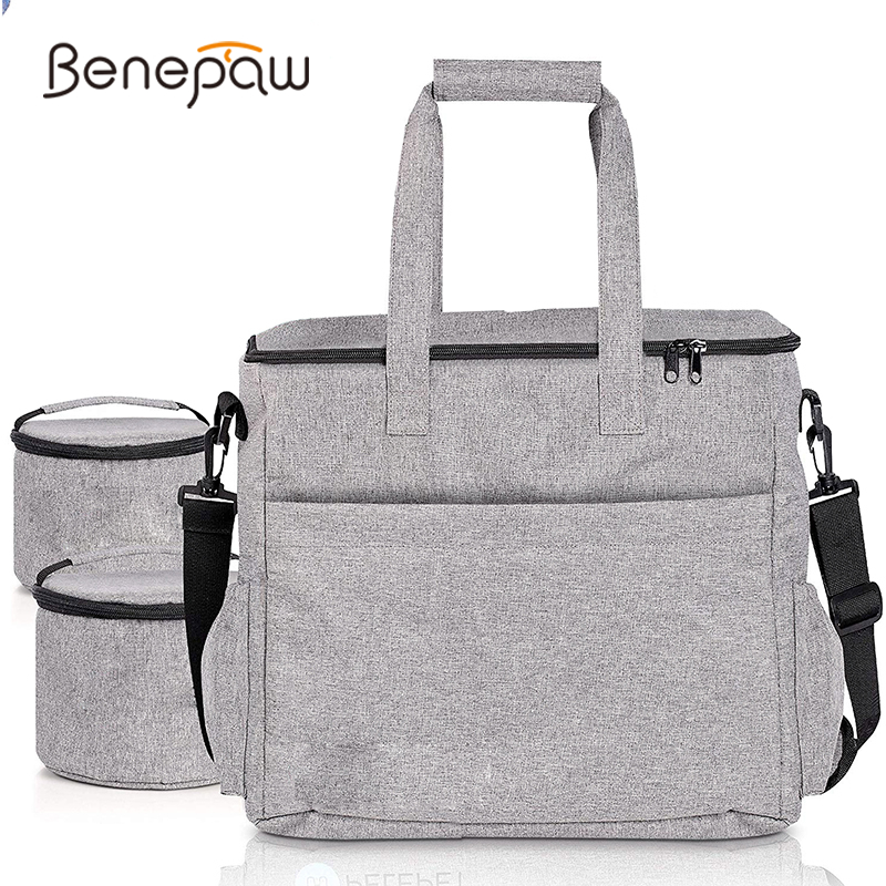 

Benepaw Pet Travel Accessories Bags For Dogs Waterproof Comfortable Crossover Handheld Carrying Bag For Camping Picnic Hiking