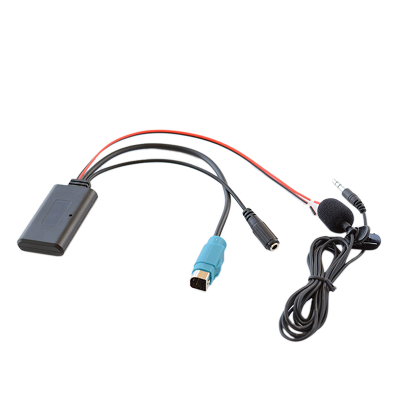 

NEW-Car Radio KCE-237B Full Speed AUX Input Replacement 3.5MM o MP3 Bluetooth 5.0 Microphone Adapter for Alpine