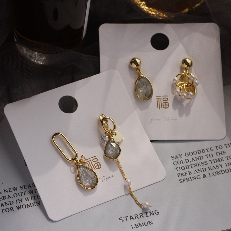 

Charming Water Drop Crystal Long Dangle Earrings For Women 2020 Sweet Faux Pearl Drop Earrings Jewelry Korean Femme