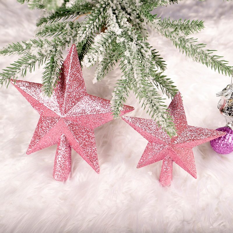

15/20cm Christmas Tree Star Christmas Tree Toppers Star ornaments Xmas Decoration DROPSHIP