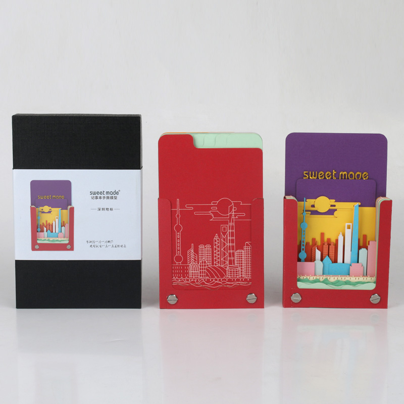 

China Oriental pearl city unique, elegant, creative 3D custom design notes