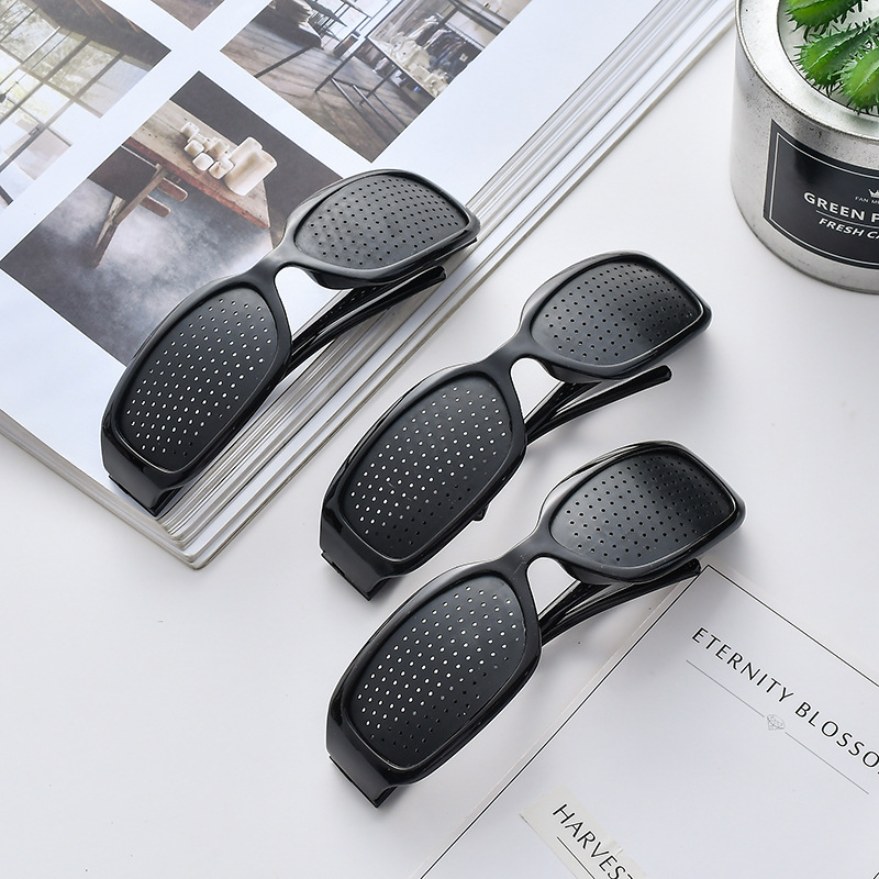 

Vision Care Pin Hole Sunglasses Men Women Anti-myopia Pinhole Glasses Eye Exercise Improve Eyesight Natural Healing Goggles
