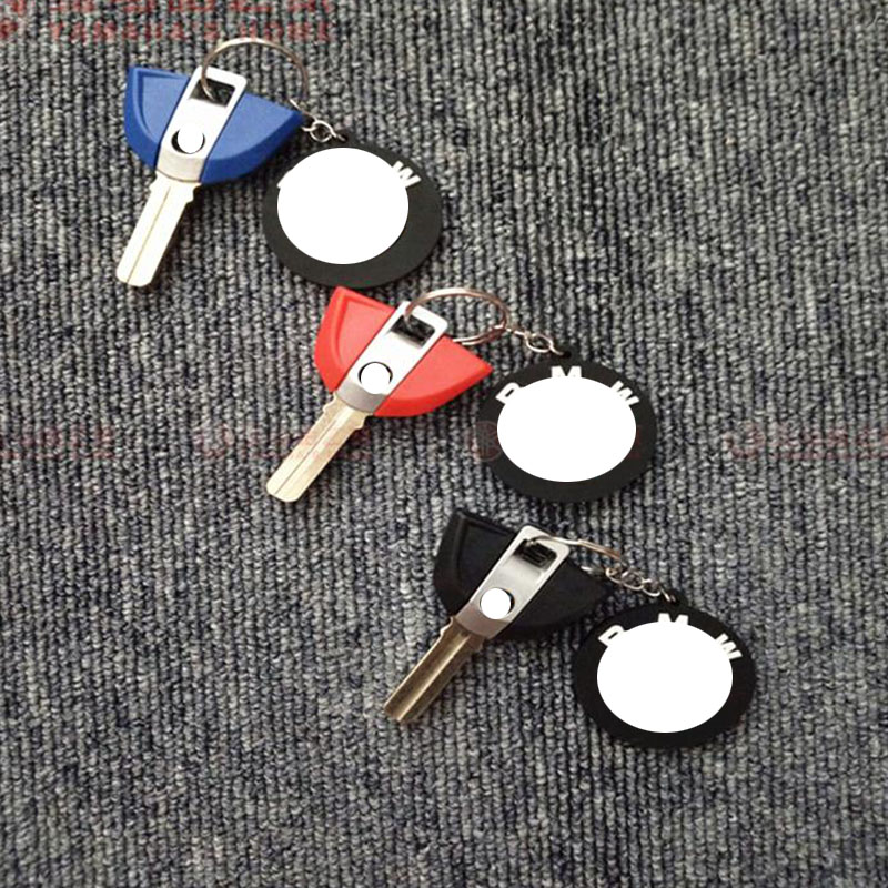 

For S1000RR S1000R HP4 F700GS Motorcycle Accessories Parts Embryo Blank Keys Motor bike keys rings not include the chip