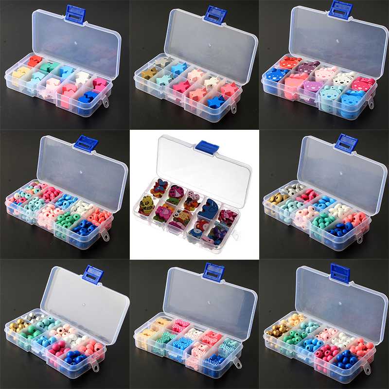 

Variety Series Wood Beads for Jewelry Making Accessories DIY Necklace for Baby Pacifier Clip Wooden Beads