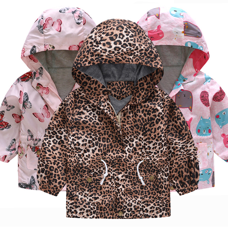 

Baby Girls jacket 100%cotton Dot long sleeve hooded batwing coat dust coat jacket children's wear autumn style Baby wear 1-5yrs, As picture