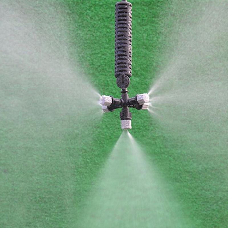 

Threaded Mist Nozzle Misting Spray Sprinkler Gardening Water Cooling Adjustable For Spray Garden Lawn Irrigation, As picture