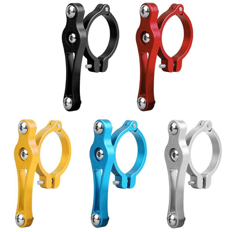 

Bike Water Bottle Holder Adapter Single Screw MTB Handlebar Cup Rack Clip