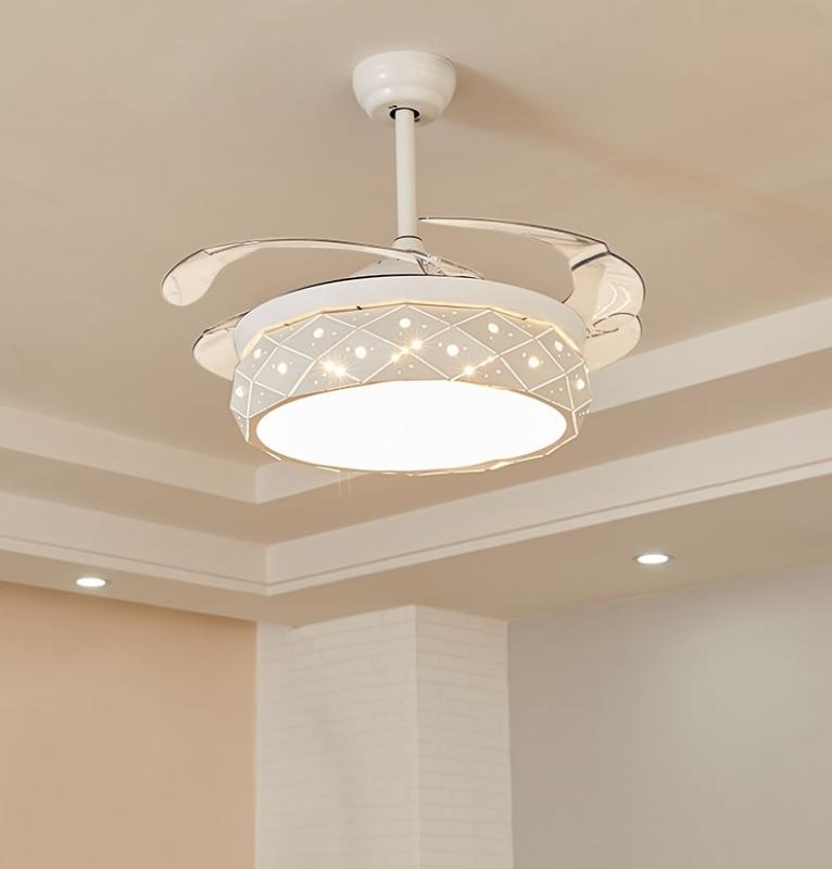 

LED Ceiling Fan Multifunction ceiling fans with Light Home Living Room Bedroom Remote Control Energy-saving LED Light