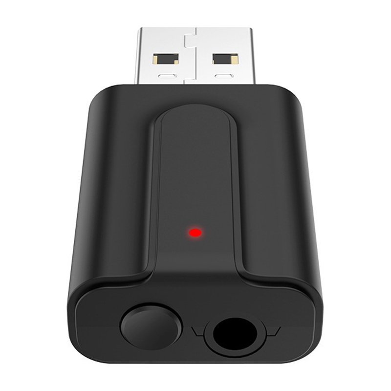 

Bluetooth Transmitter and Receiver USB Wireless Bluetooth 5.0 Adapter 2 in 1 Mini 3.5mm Stereo for TV Headphone PC