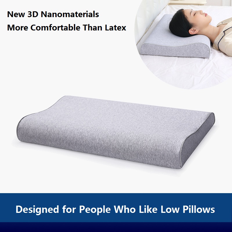 

sleeping pillow low Slow Rebound Space Memory Cotton 3D Pillow Core To Help Sleep Low Thin