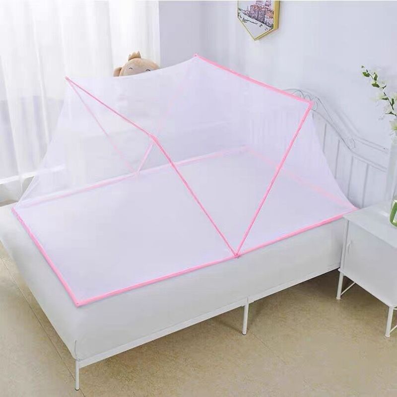 

Mosquito Net Travel Portable Folding Automatic Up Installation-free Foldable Student Bunk