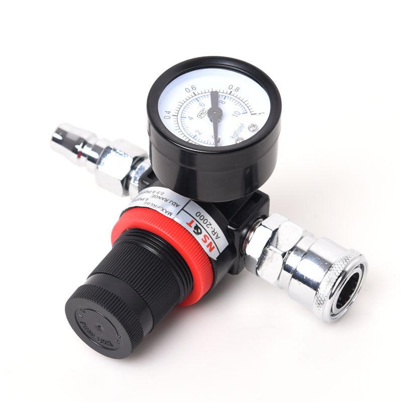 

Spray Gun Air Regulator Gauge Tool Spray Gun Accessories Pneumatic Regulator Pressure Regulating Valve
